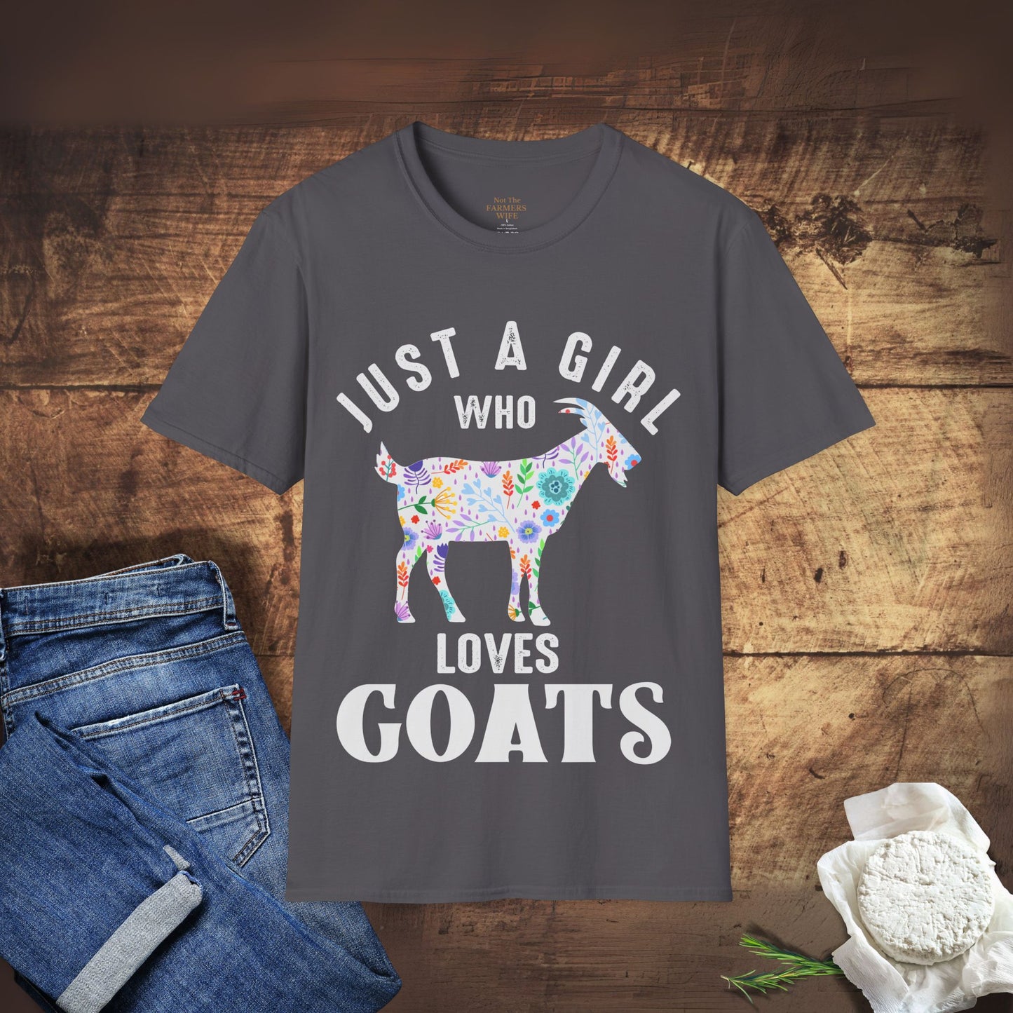 Just a Girl Who Loves Goats T-Shirt