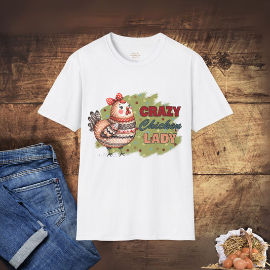 Crazy Chicken Lady T-Shirt