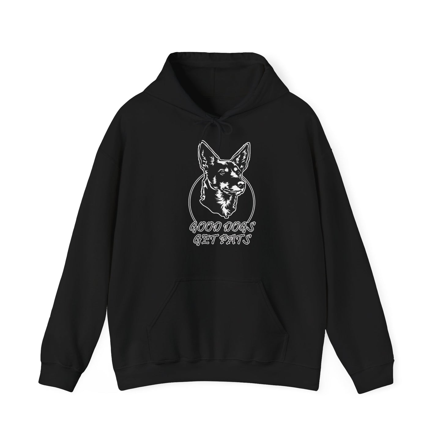 Good Dogs Get Pats Hooded Sweatshirt