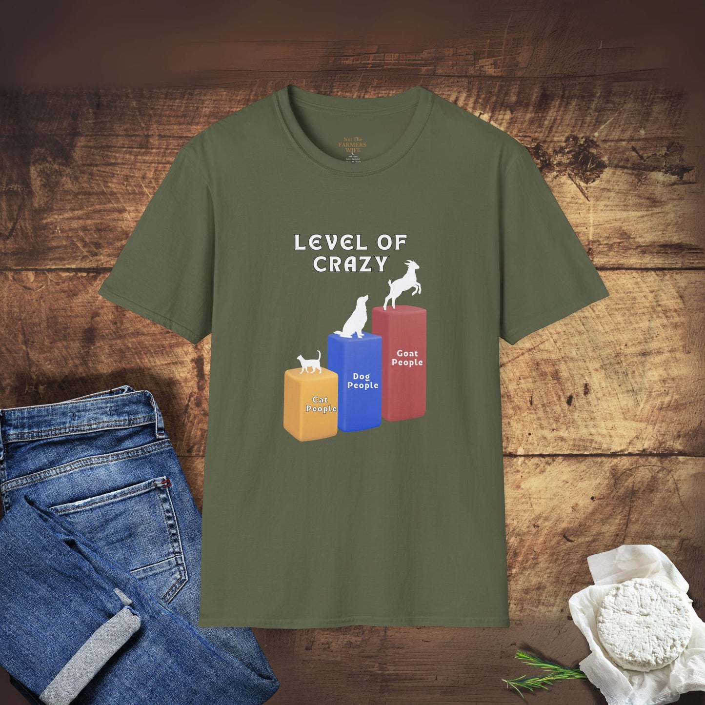 Level of Crazy – Goat Edition T-Shirt