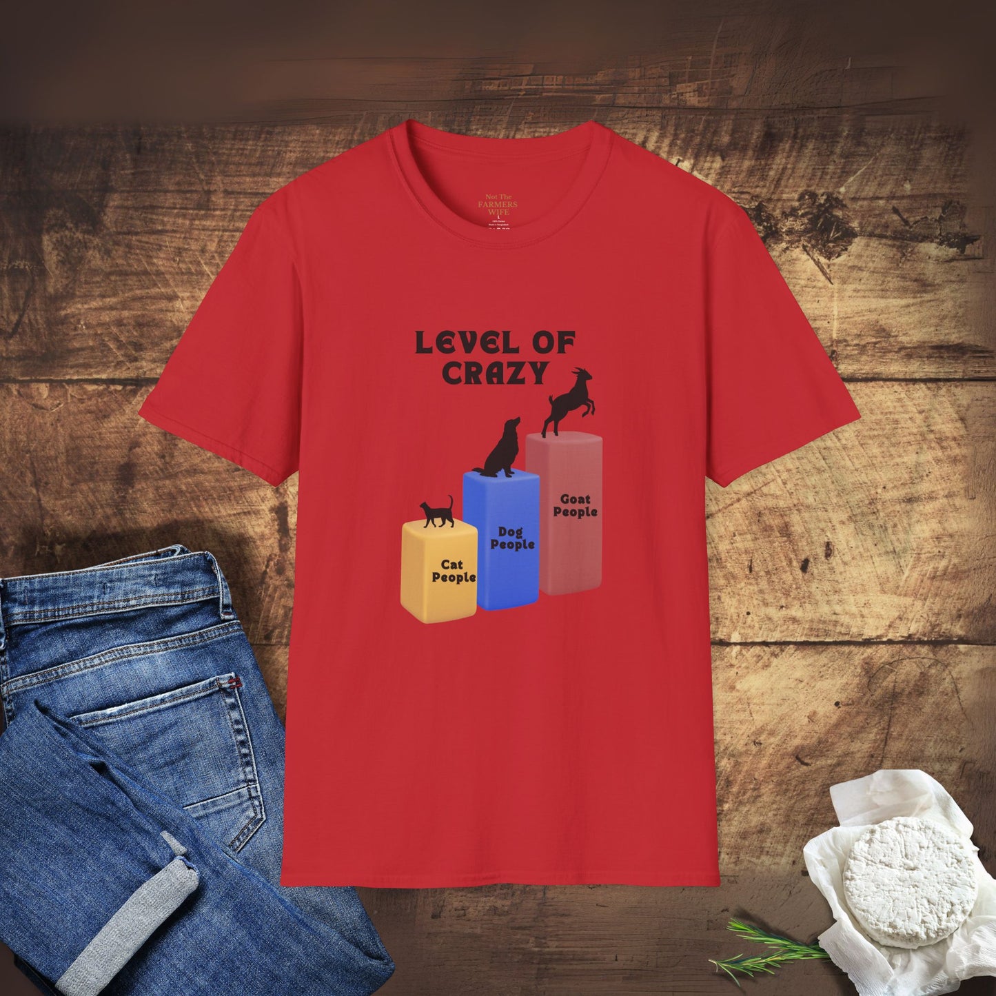 Level of Crazy – Goat Edition T-Shirt