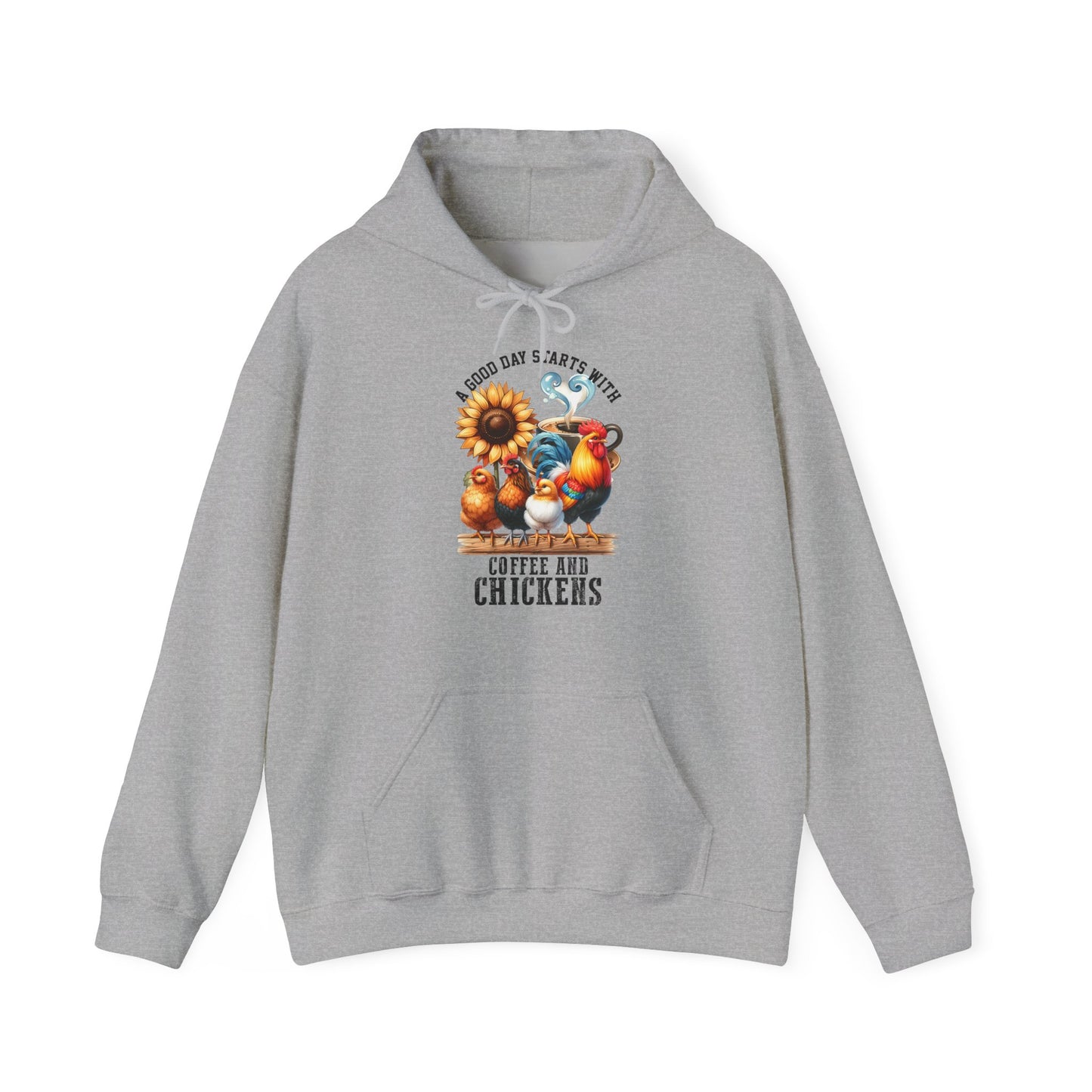 A Good Day Starts With Hooded Sweatshirt
