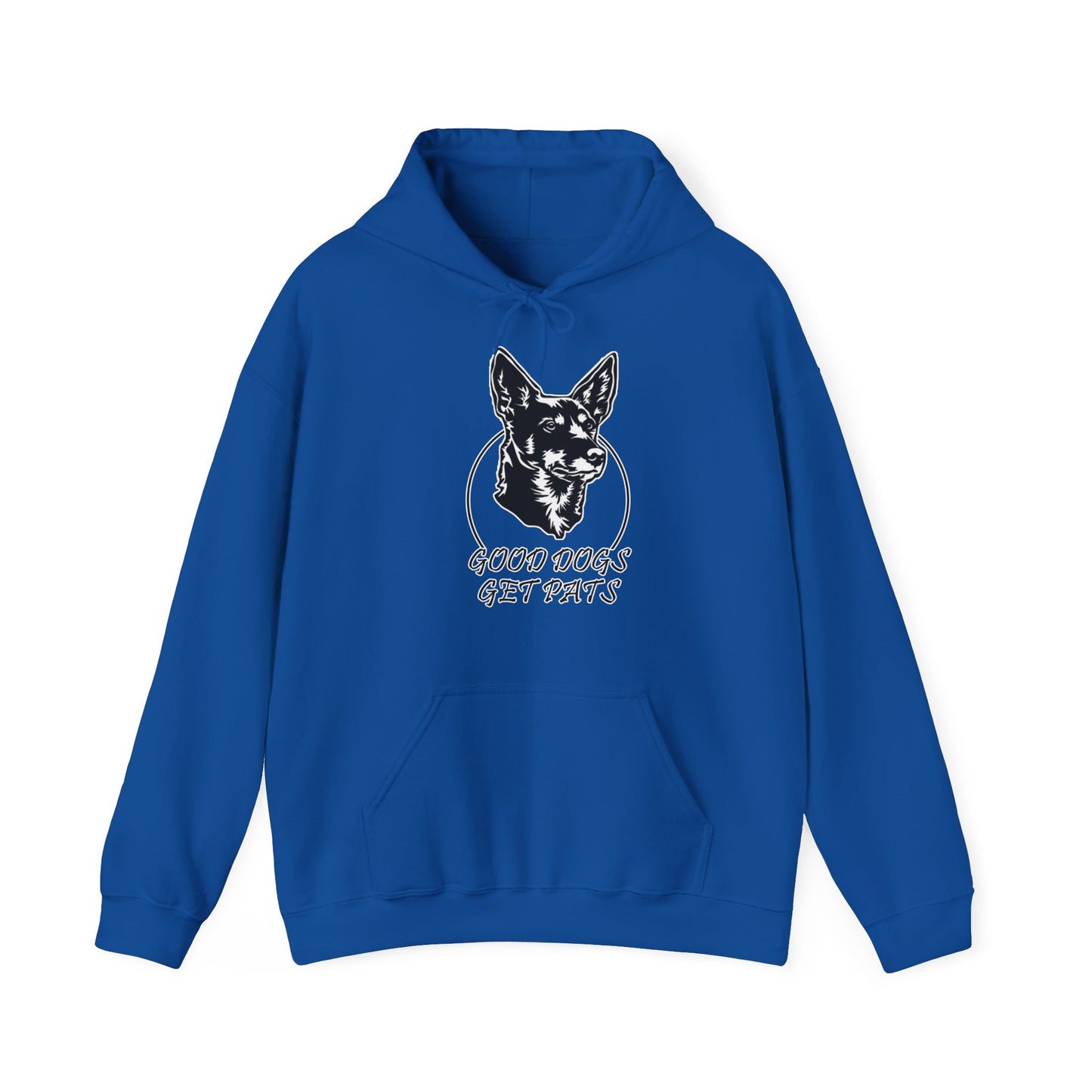 Good Dogs Get Pats Hooded Sweatshirt