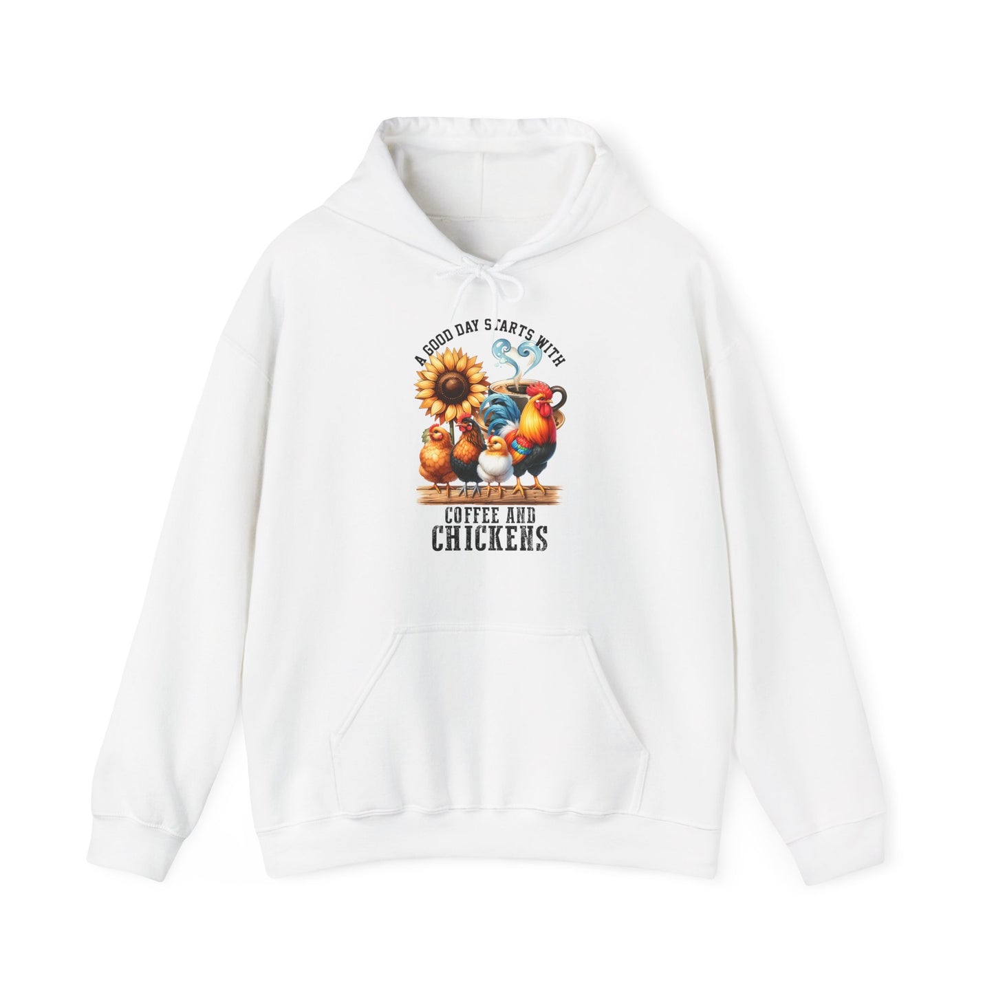 A Good Day Starts With Hooded Sweatshirt