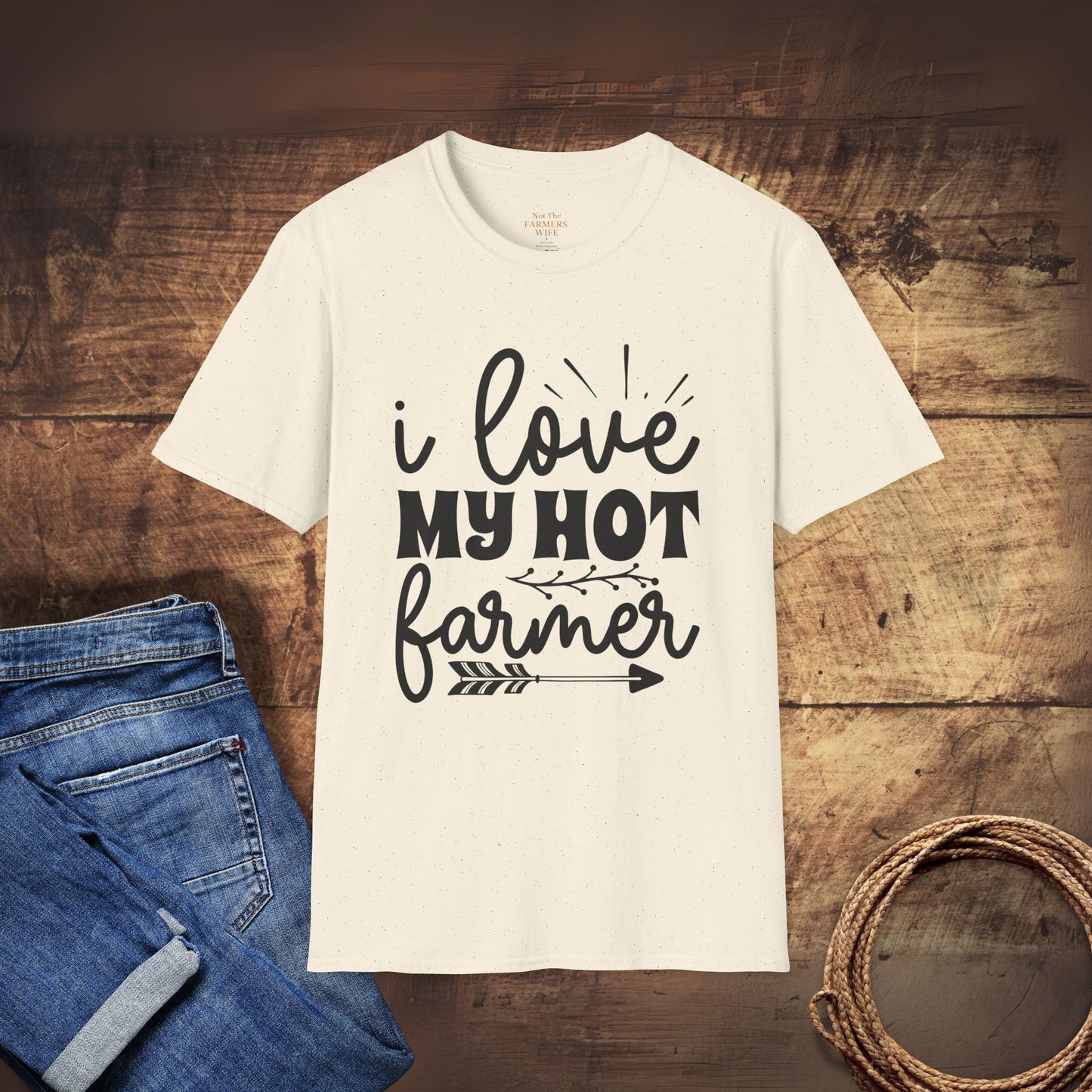 I ❤️ My Hot Farmer T-Shirt