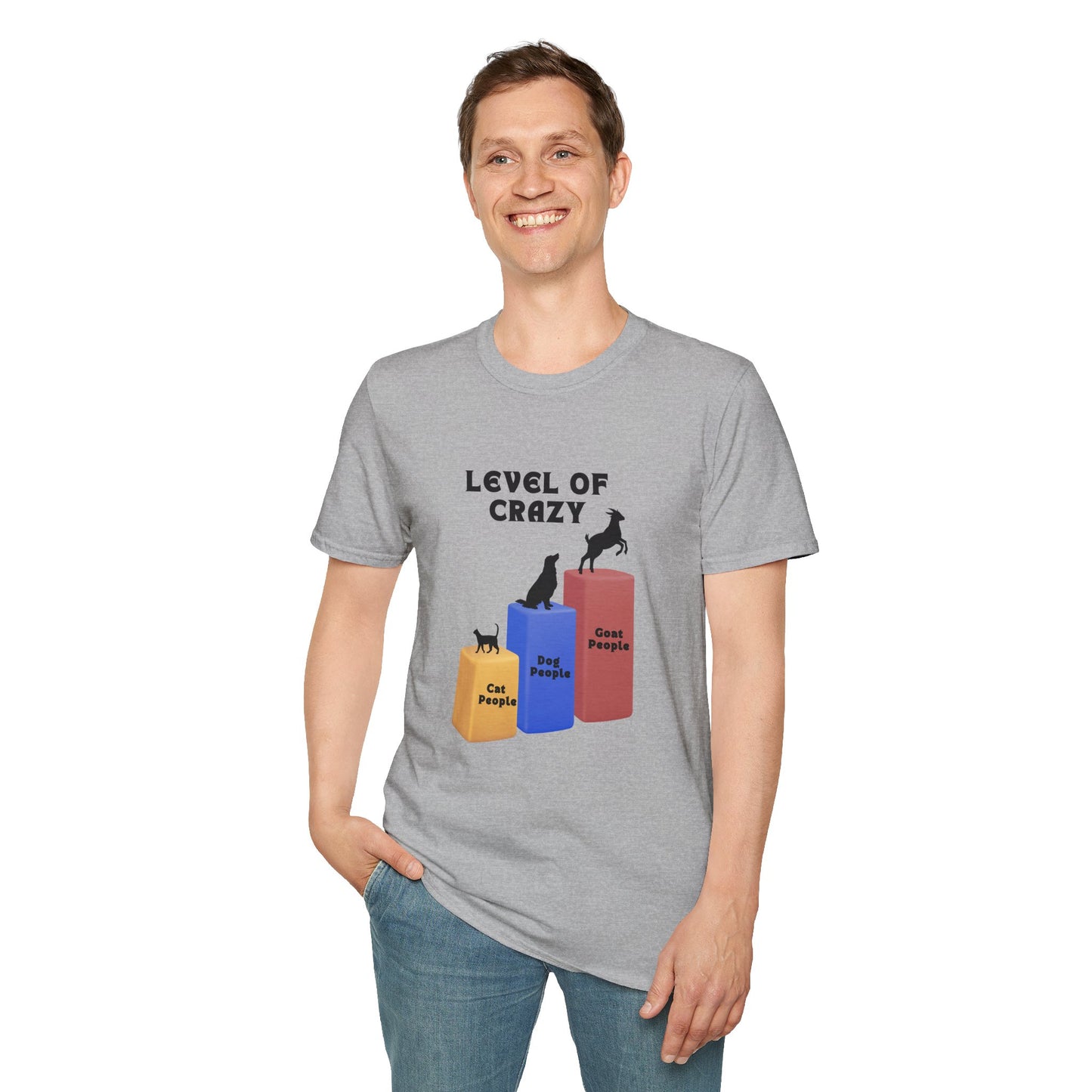 Level of Crazy – Goat Edition T-Shirt