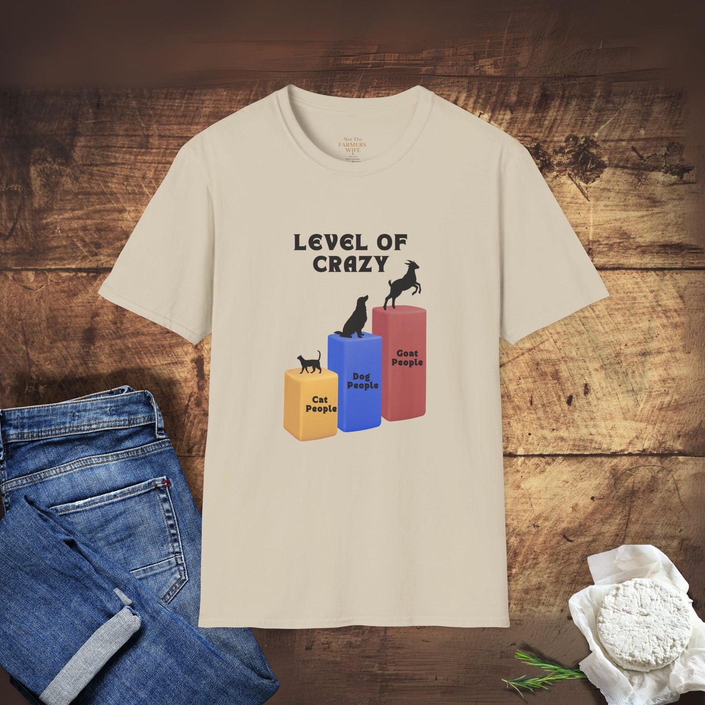 Level of Crazy – Goat Edition T-Shirt