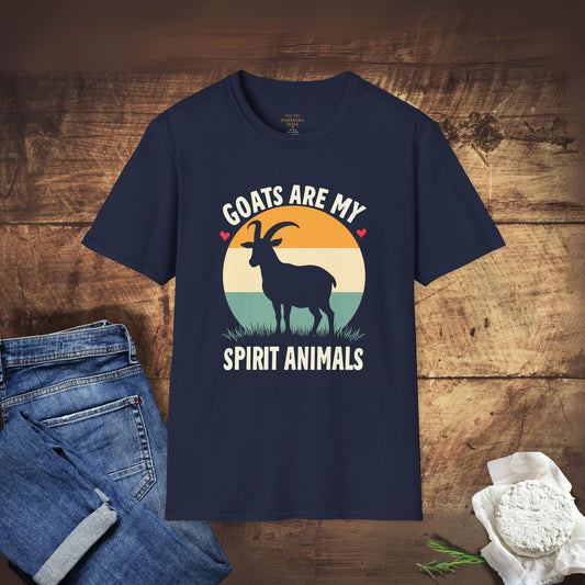 Goats Are My Spirit Animal T-Shirt