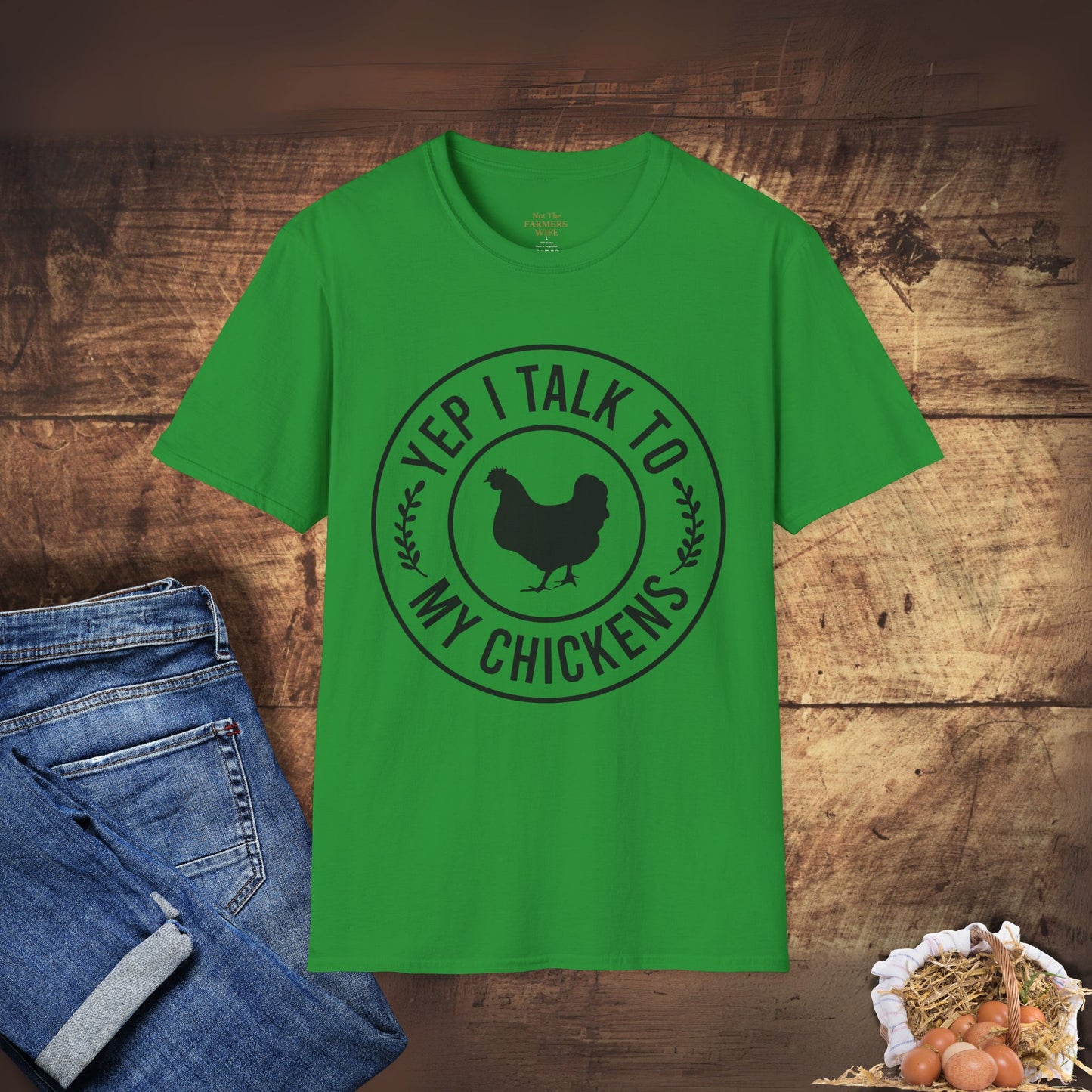 Yep, I Talk to My Chickens T-Shirt