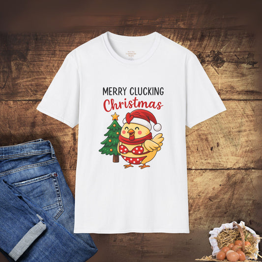 Merry Clucking Christmas T-Shirt