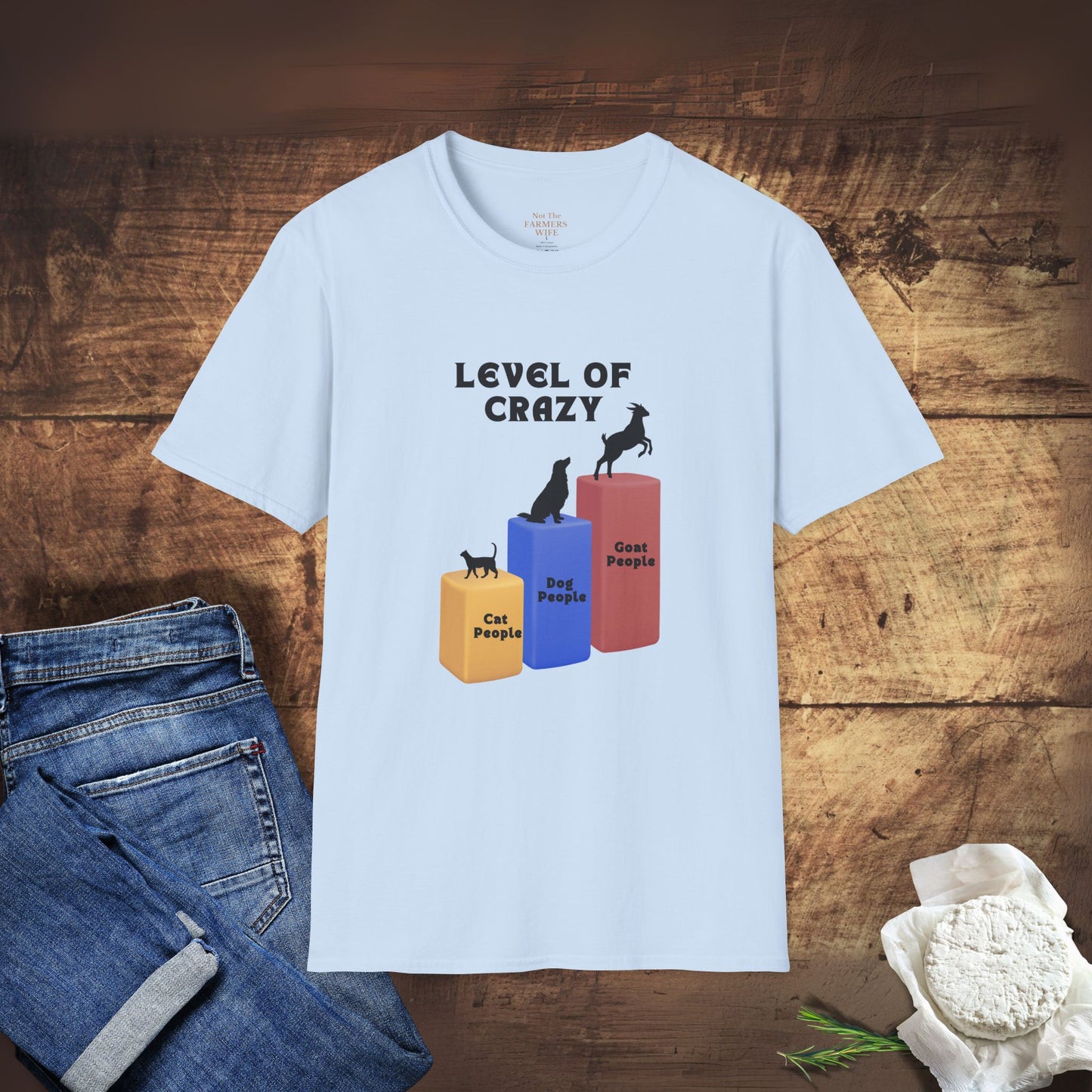 Level of Crazy – Goat Edition T-Shirt