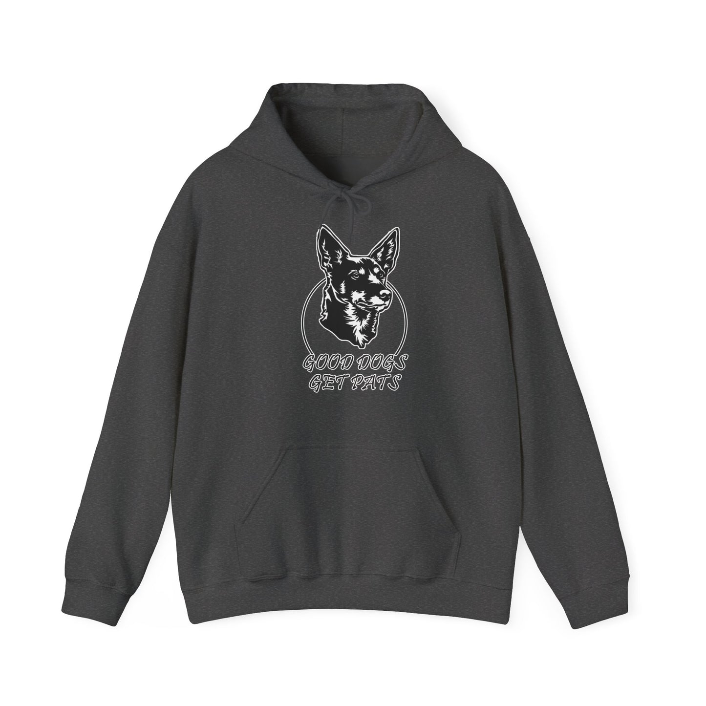 Good Dogs Get Pats Hooded Sweatshirt