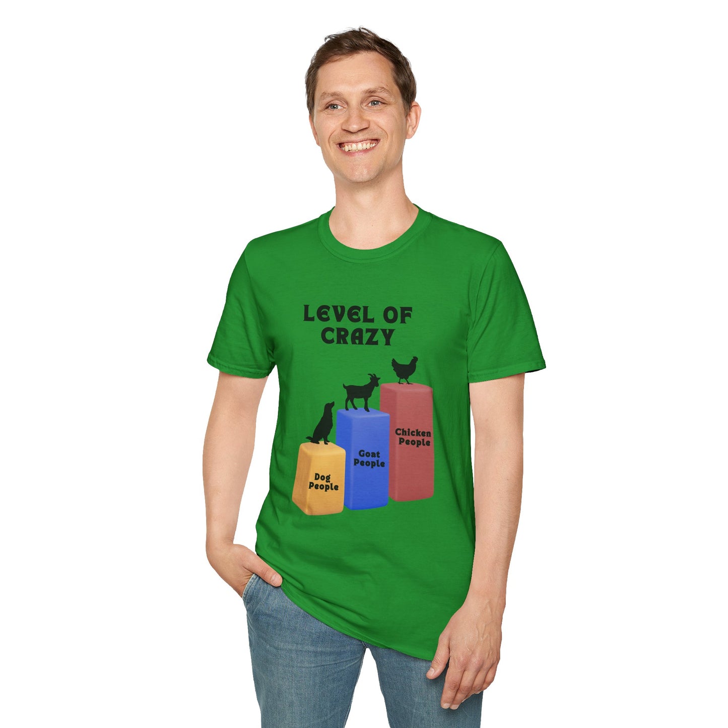 Level of Crazy - Chicken Edition T-Shirt