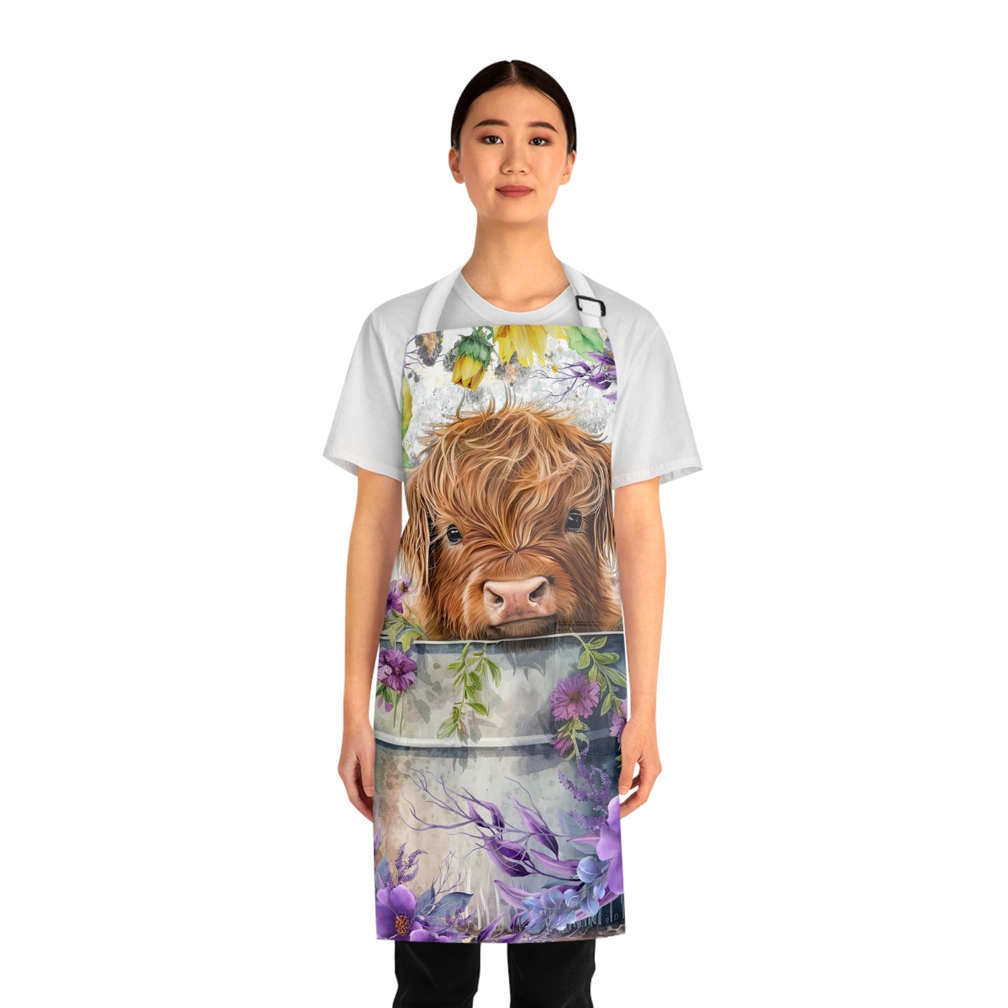 Highland Cow Apron