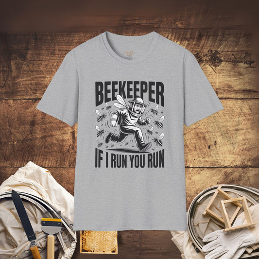 Beekeeper: If I Run, You Run T-Shirt