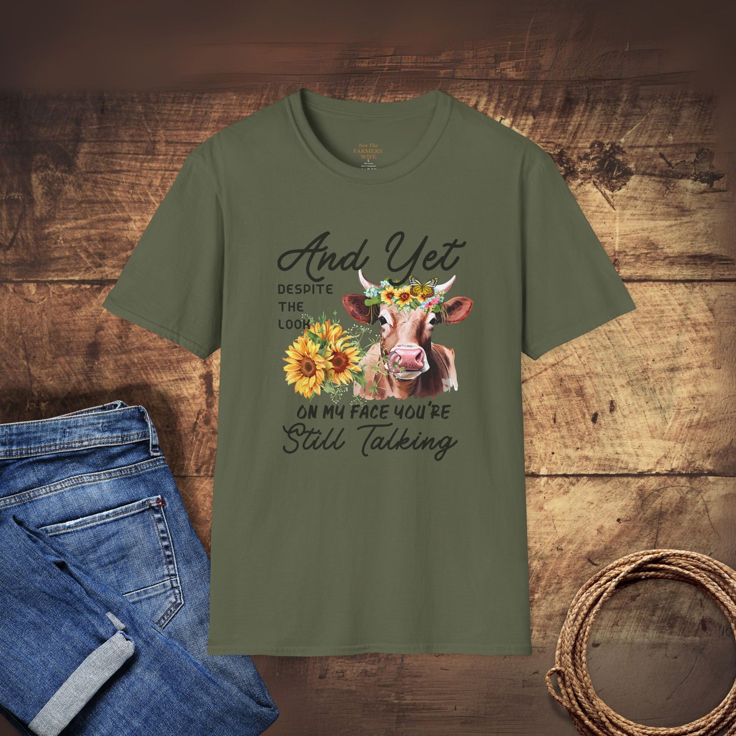 Still Talking Cow T-Shirt