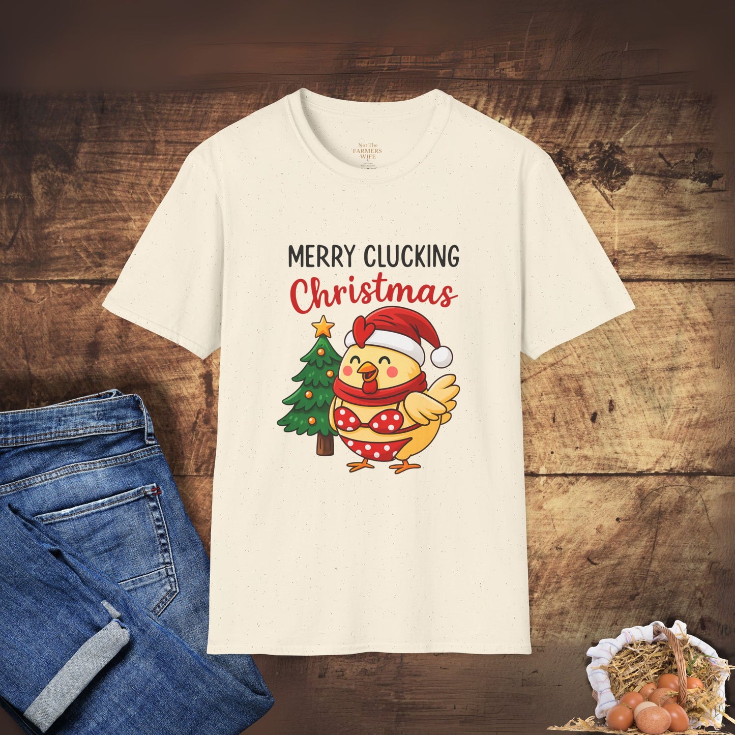 Merry Clucking Christmas T-Shirt