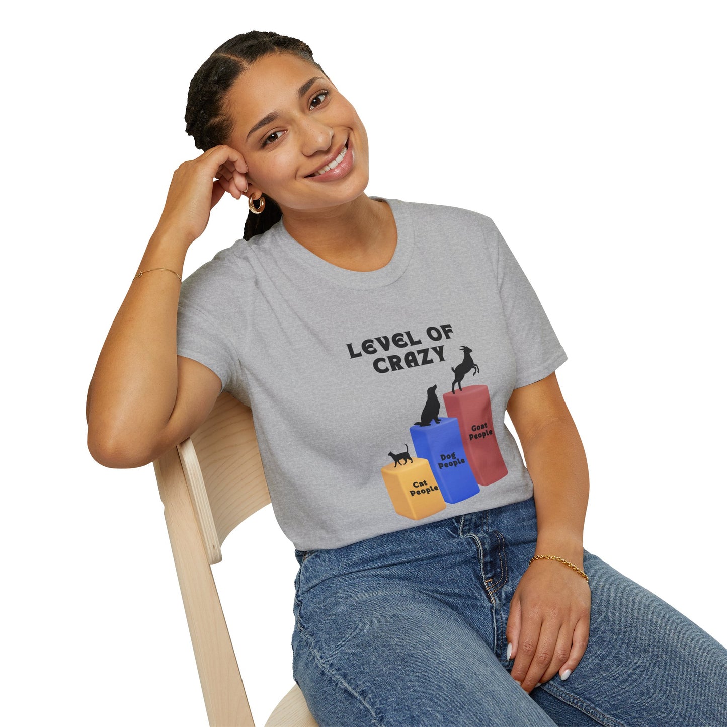 Level of Crazy – Goat Edition T-Shirt