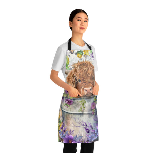 Highland Cow Apron