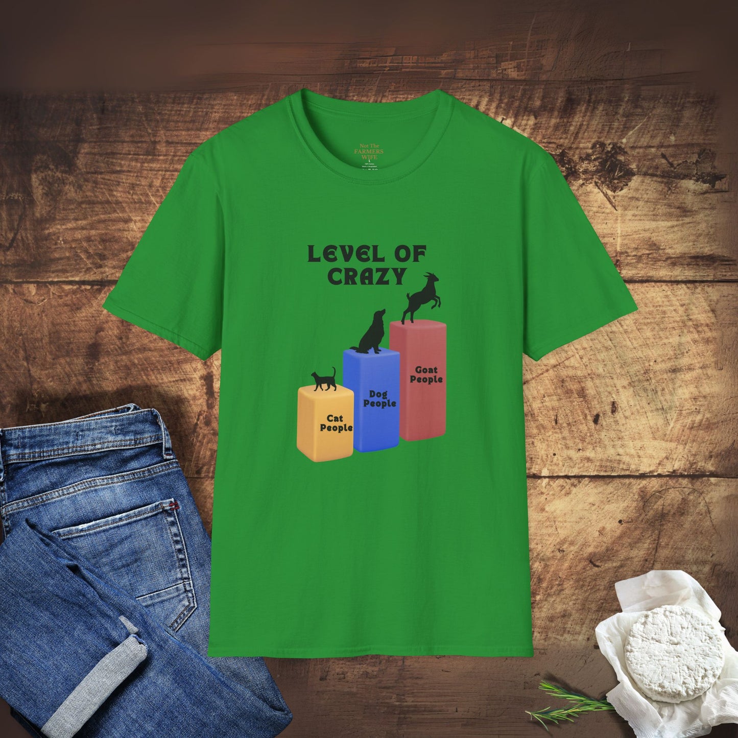 Level of Crazy – Goat Edition T-Shirt