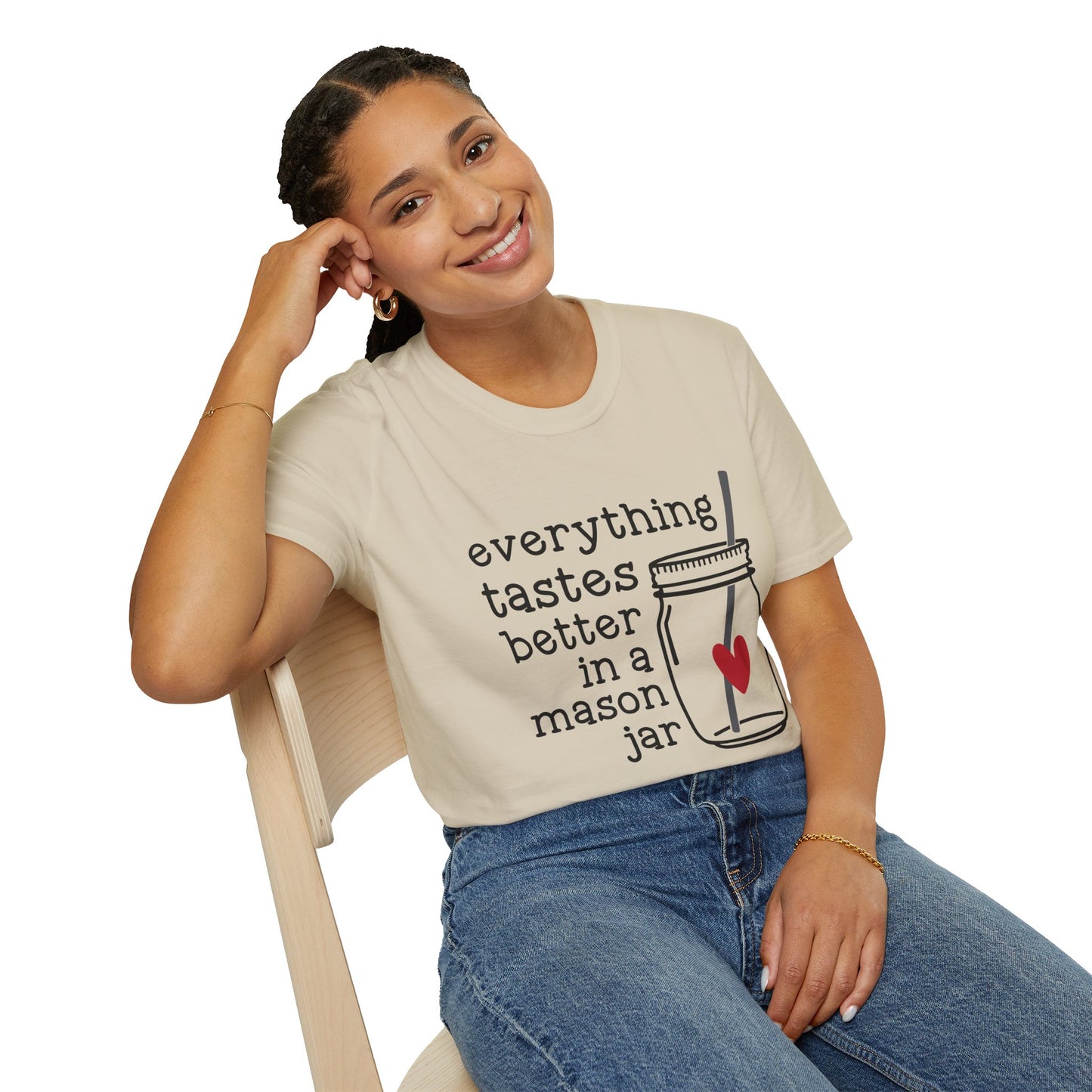 Everything Tastes Better in a Mason Jar T-Shirt