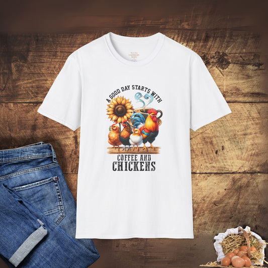 A Good Day Starts T-Shirt