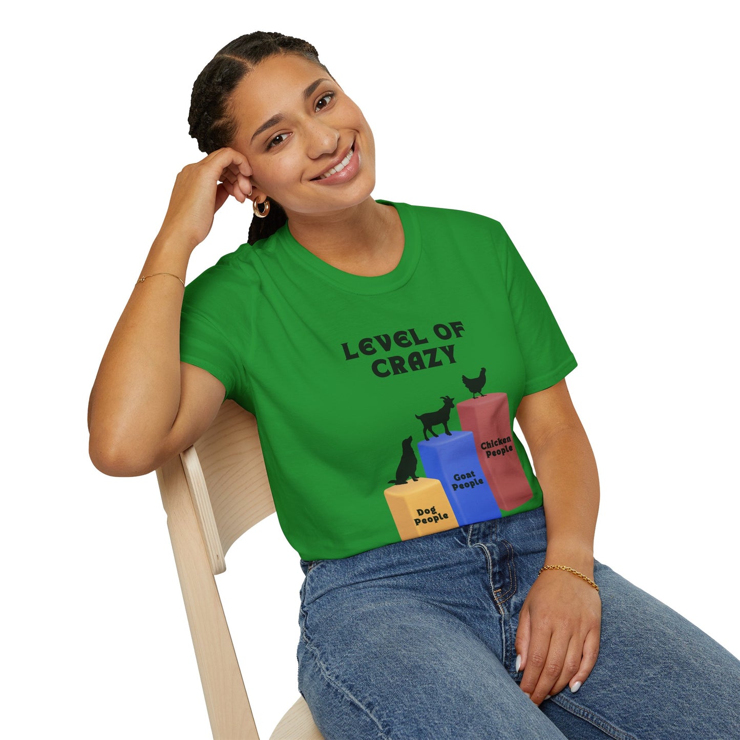 Level of Crazy - Chicken Edition T-Shirt