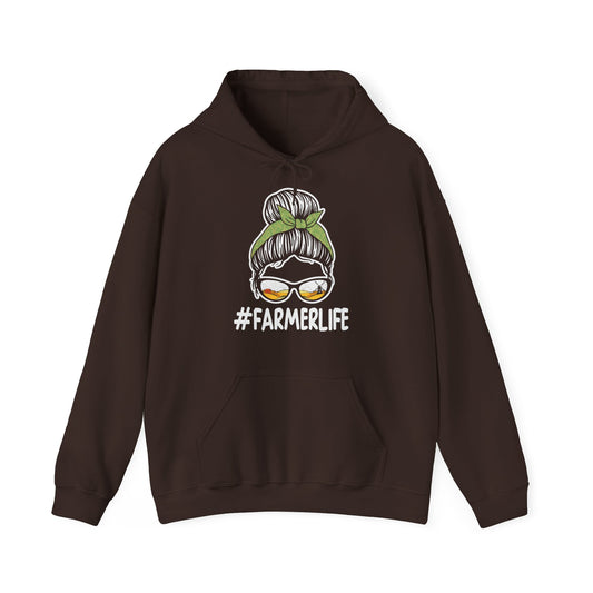 #Farmerlife Unisex Hooded Sweatshirt