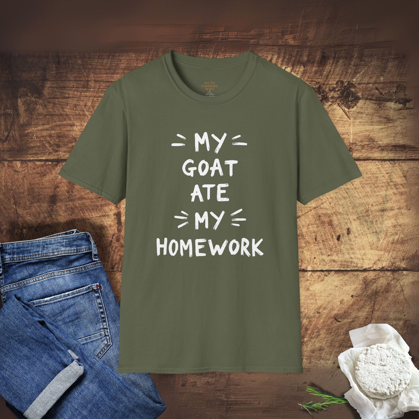 My Goat Ate My Homework T-Shirt