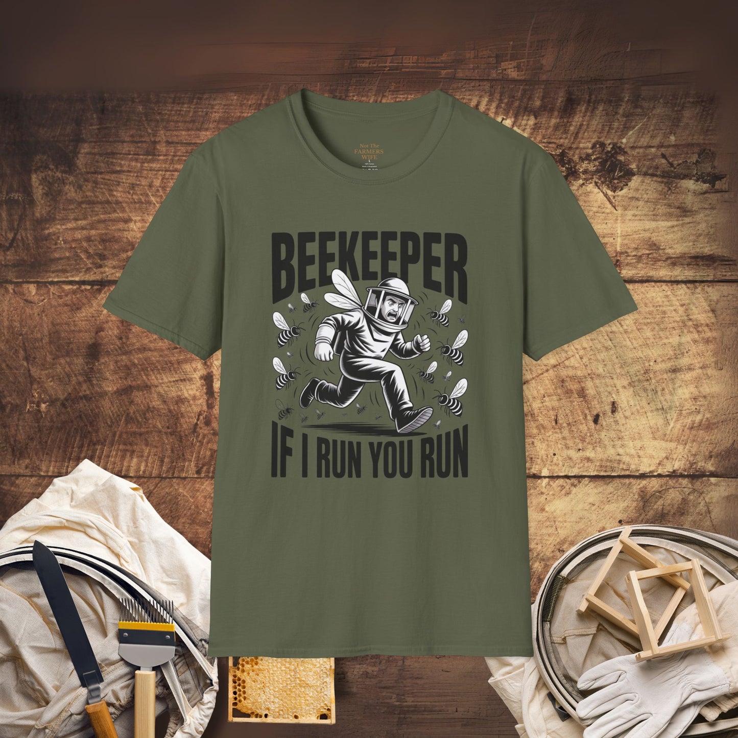 Beekeeper: If I Run, You Run T-Shirt