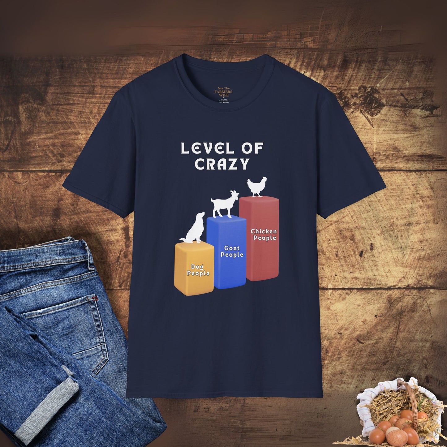 Level of Crazy - Chicken Edition T-Shirt