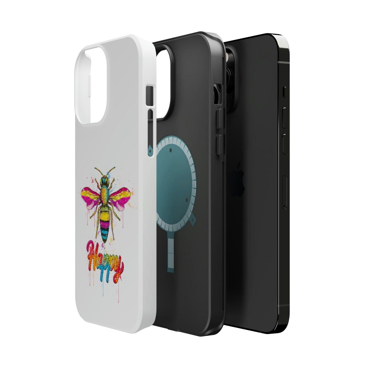 Bee Happy Phone Case with Magsafe