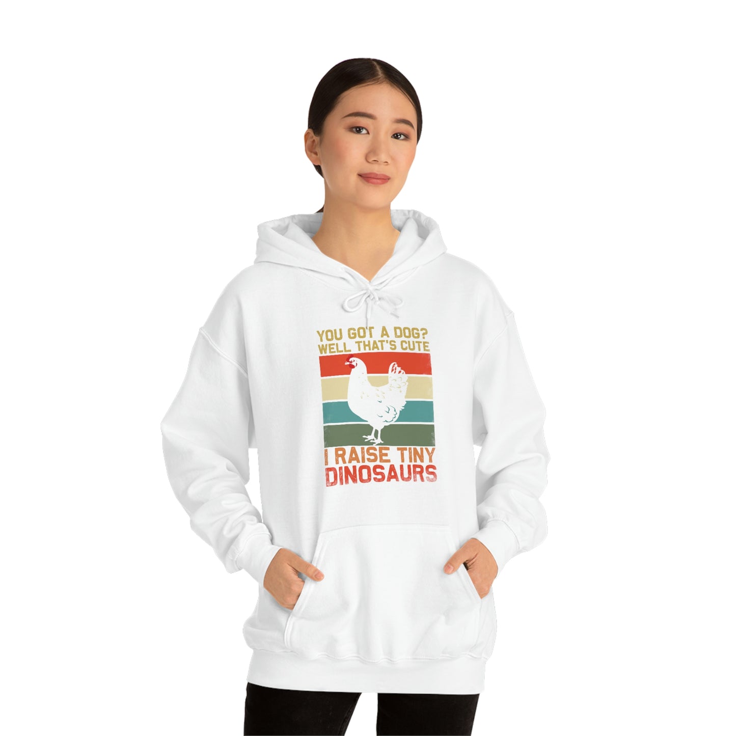 I Raise Tiny Dino's Unisex Hooded Sweatshirt