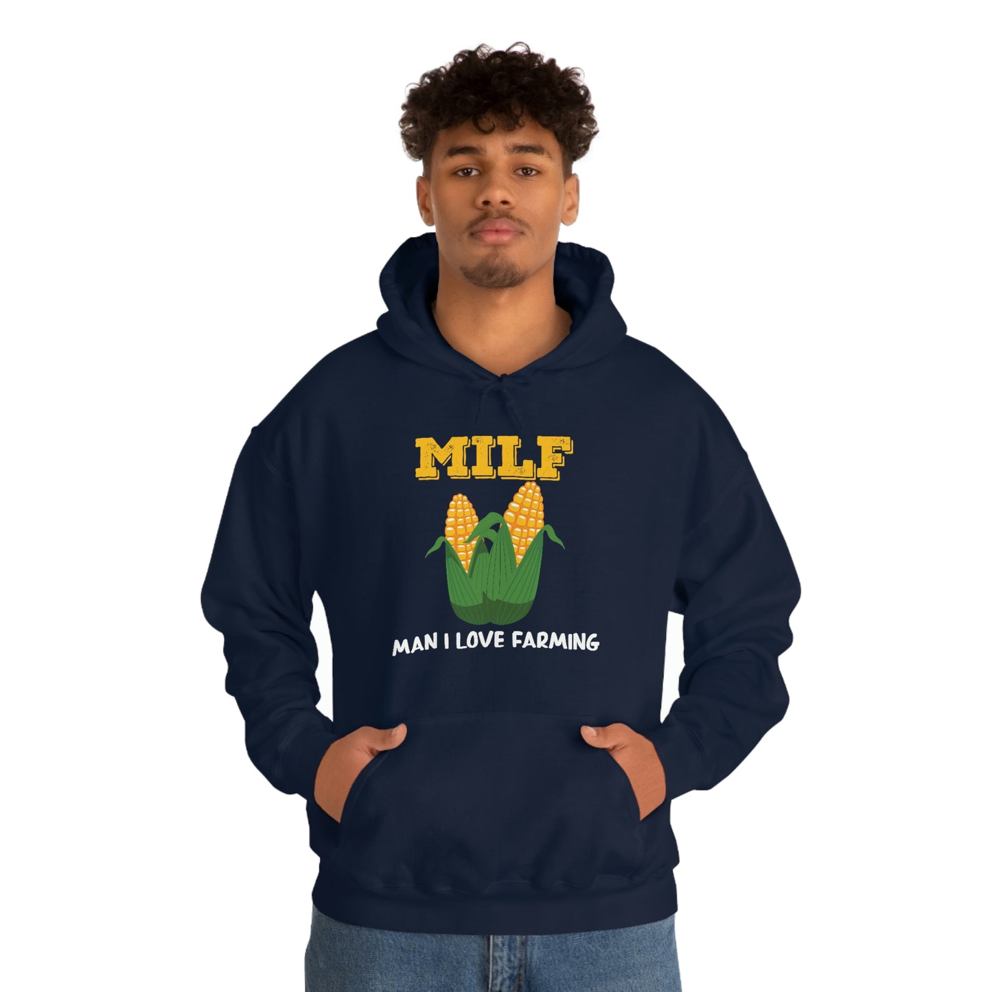 MILF - Man I Love Farming Hooded Sweatshirt