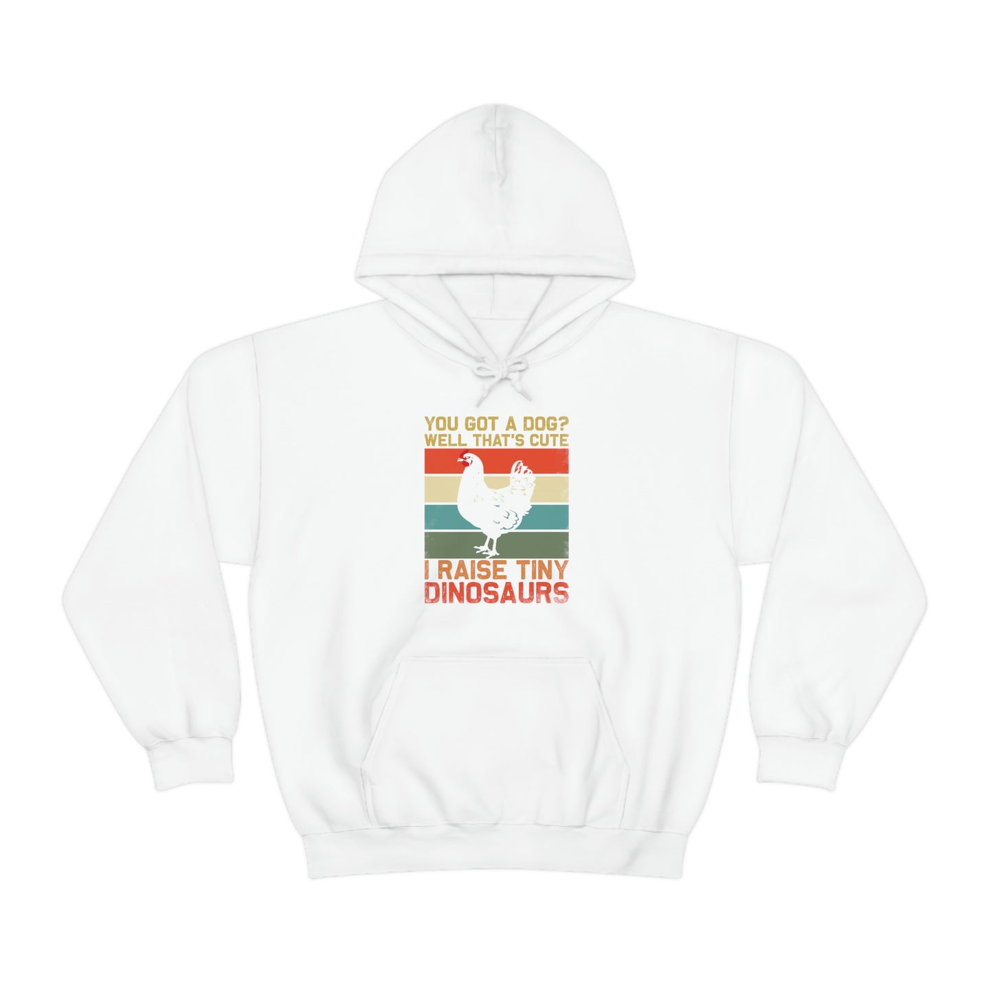 I Raise Tiny Dino's Unisex Hooded Sweatshirt