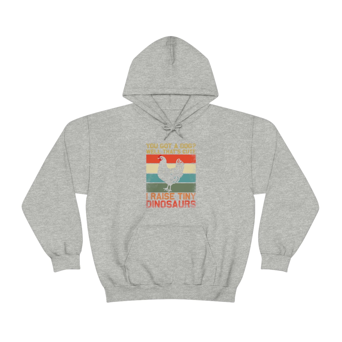 I Raise Tiny Dino's Unisex Hooded Sweatshirt