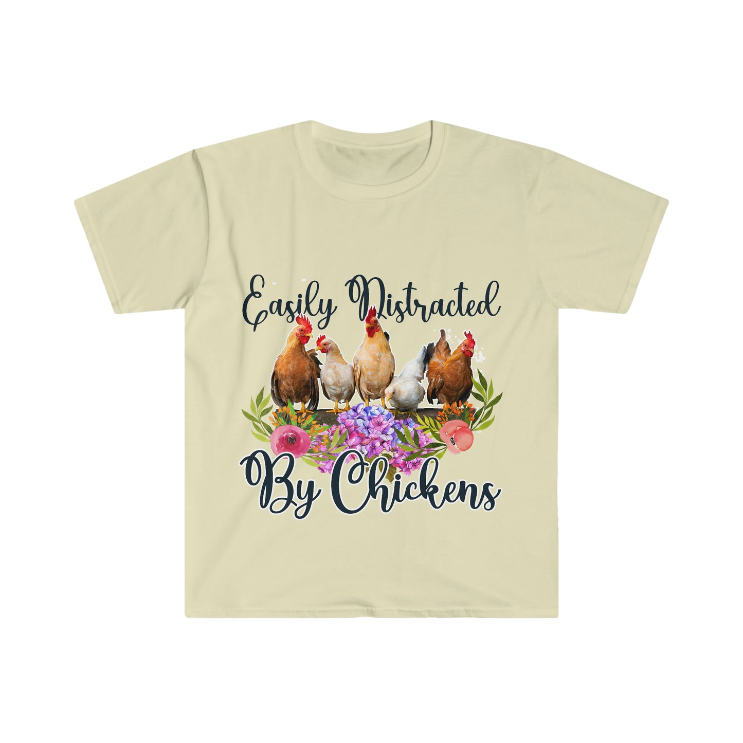 easily distracted by chickens