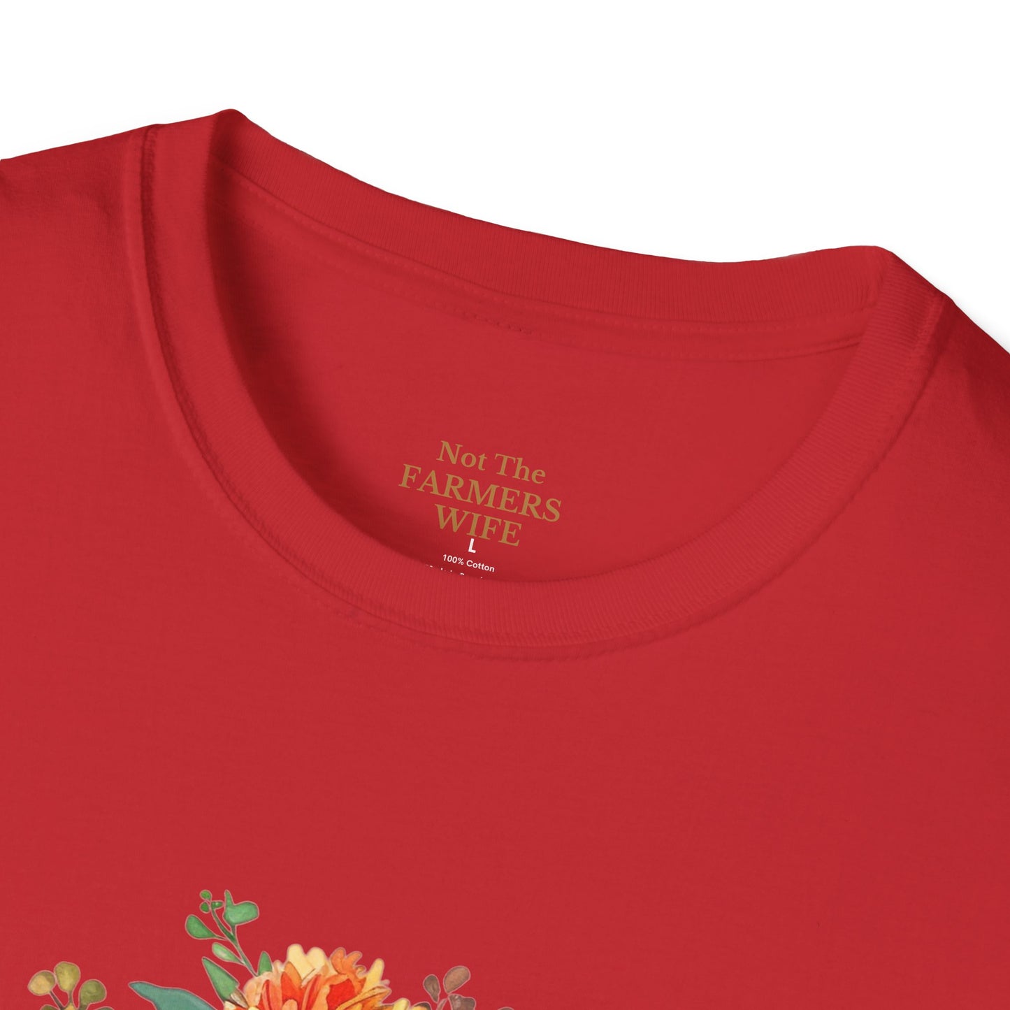 Highland Cow Floral T-Shirt