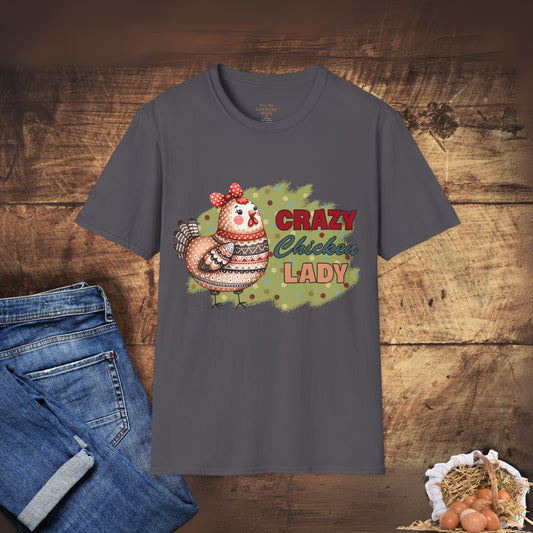 Crazy Chicken Lady T-Shirt