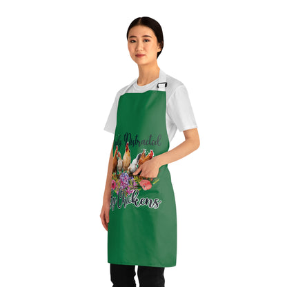 Easily Distracted by Chickens Apron