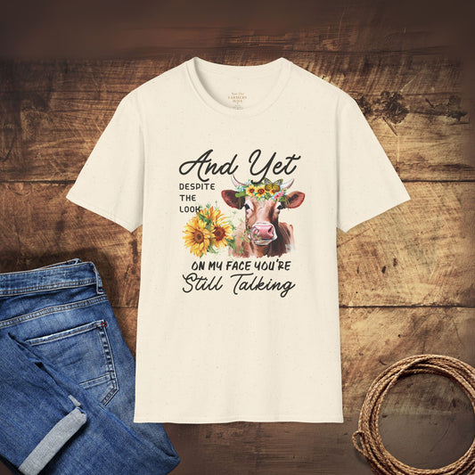 Still Talking Cow T-Shirt