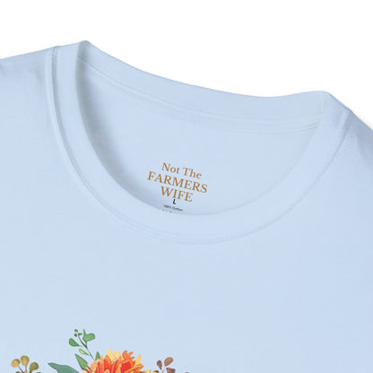 Highland Cow Floral T-Shirt