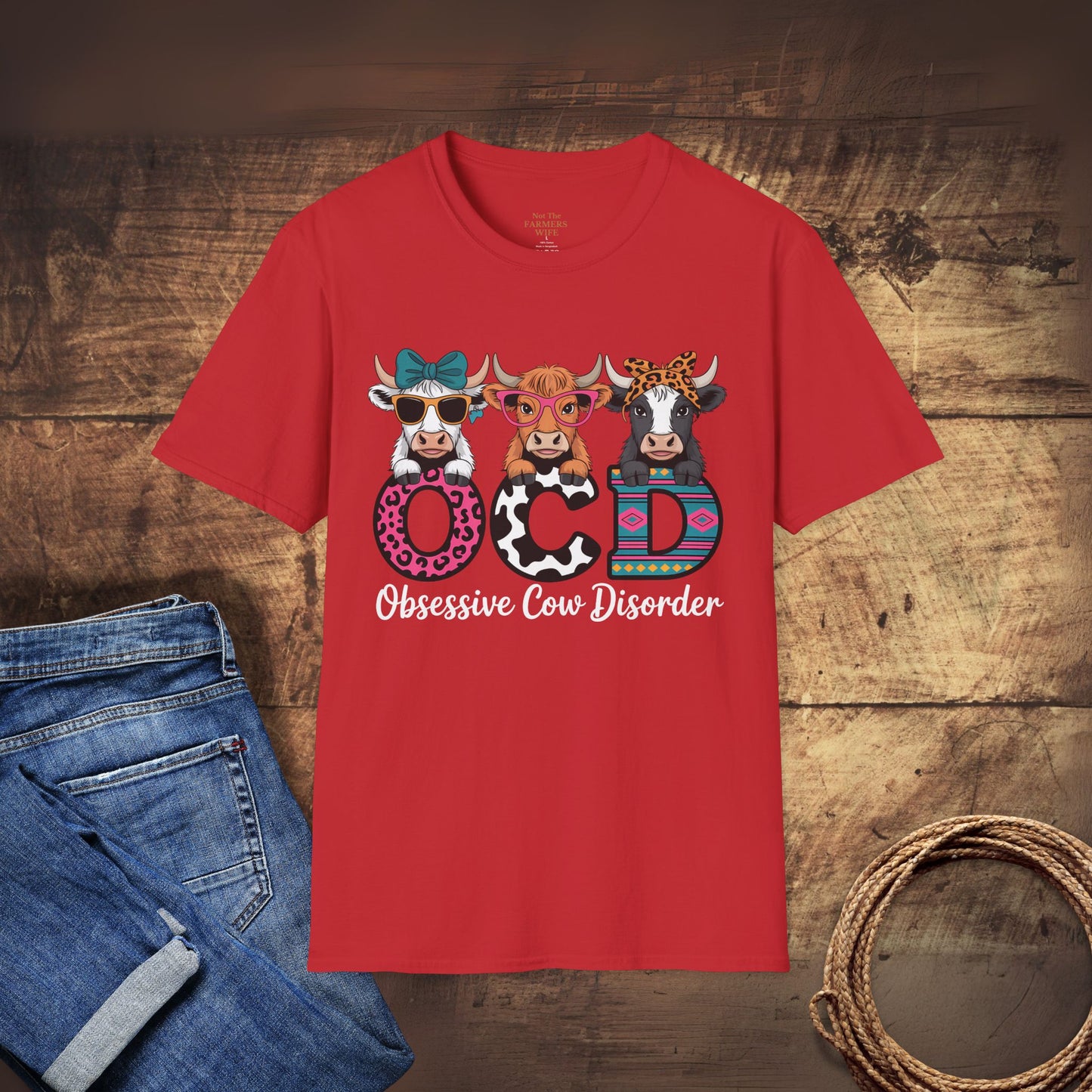 O.C.D – Obsessive Cow Disorder T-Shirt