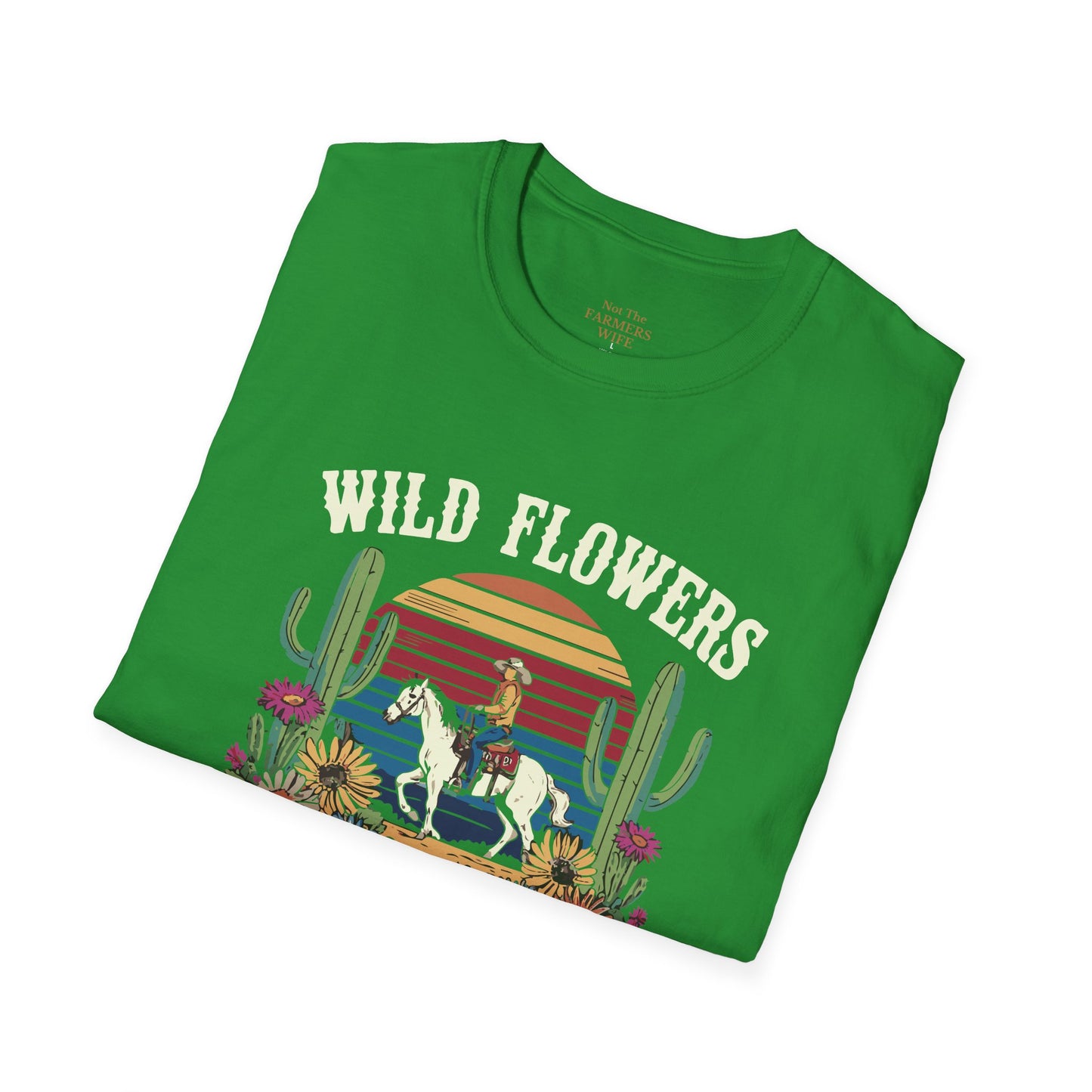 Wild Flowers and Wild Horses T-Shirt