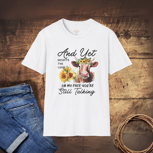 Still Talking Cow T-Shirt