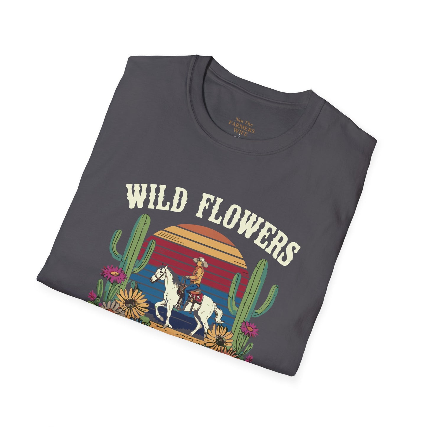 Wild Flowers and Wild Horses T-Shirt