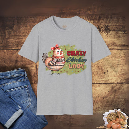 Crazy Chicken Lady T-Shirt