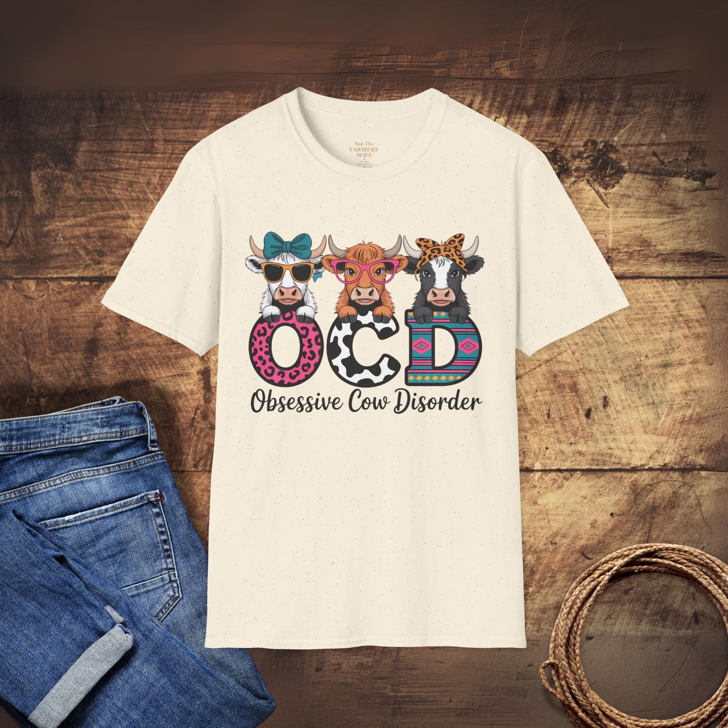 O.C.D – Obsessive Cow Disorder T-Shirt