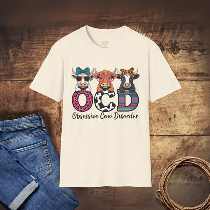 O.C.D – Obsessive Cow Disorder T-Shirt