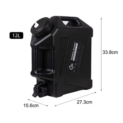 12L Capacity Portable Water Storage Container for Outdoor Camping Caravan - 3PL Product - Not The Farmers Wife